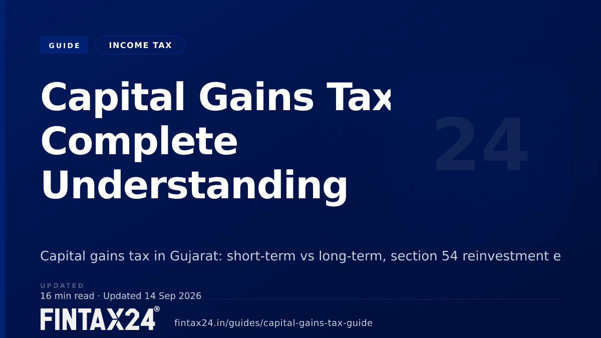 Cover image for Capital Gains Tax: Complete Understanding