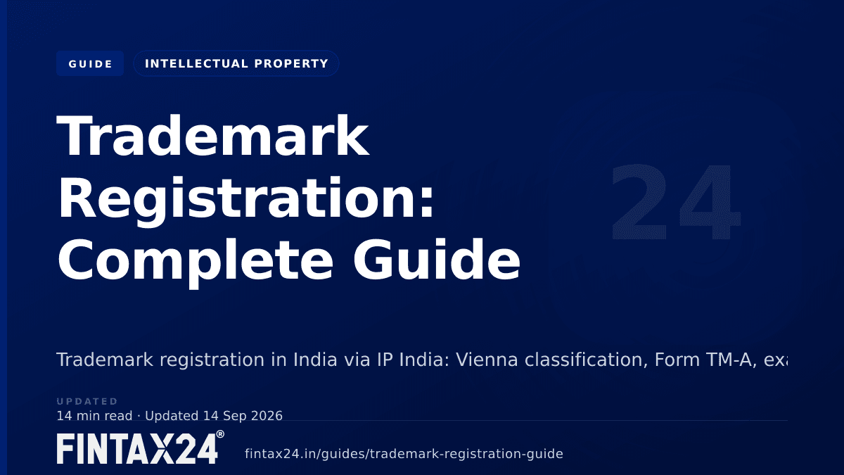 Cover image for Trademark Registration: Complete Guide